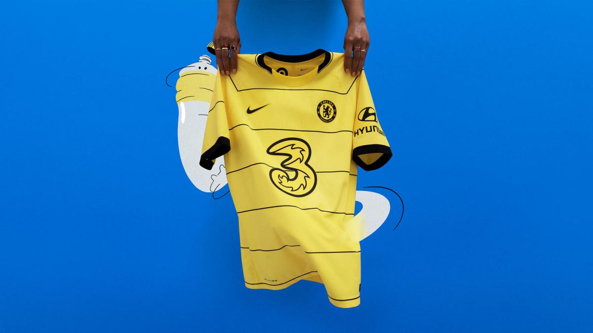 チェルシーがアウェイユニフォームを発表 3年振りの黄色に 超ワールドサッカー