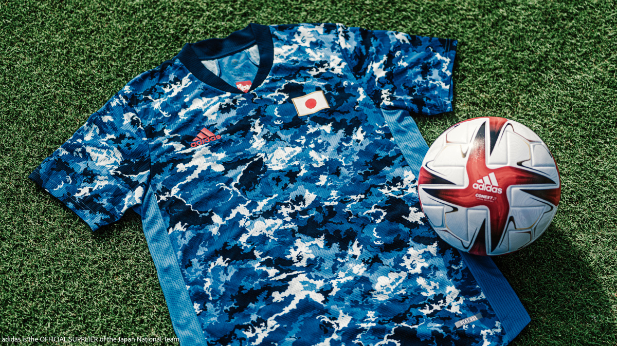 日本代表の特別仕様ユニフォームをアディダスが発表 胸には日本国旗 超ワールドサッカー